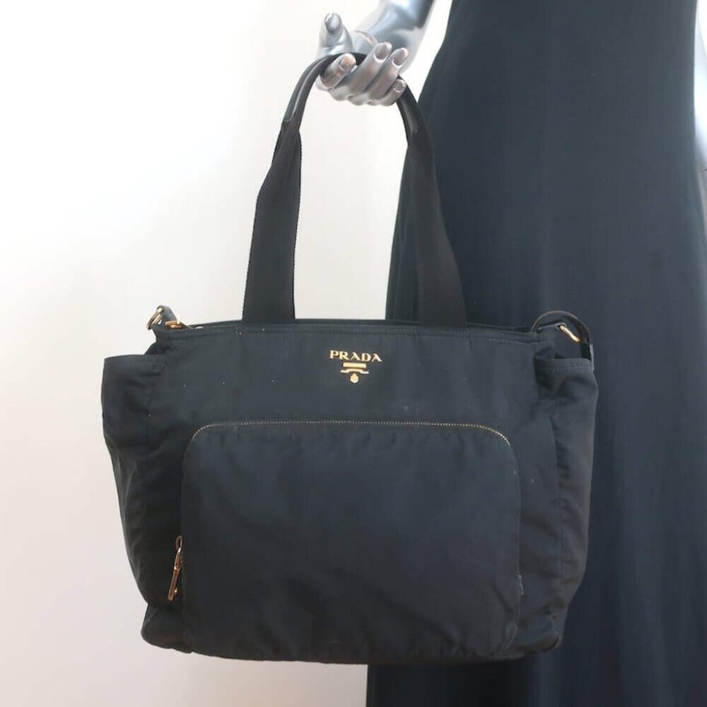 Prada Tessuto Nylon Diaper Bag Black - Picture 5 of 16